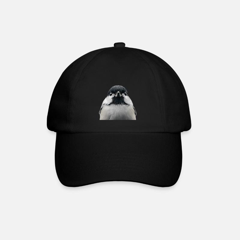 Meise - Baseballkappe - Schwarz/Schwarz
