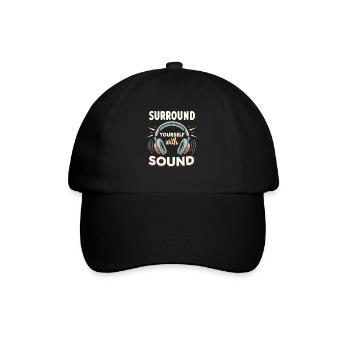 Accros aux écouteurs Un son immersif haut de gamme - Casquette classique - noir/noir - Devant