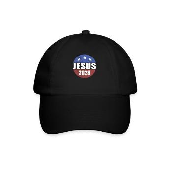 Jésus 2028 Cadran Choisissez Jésus - Casquette classique - noir/noir - Devant