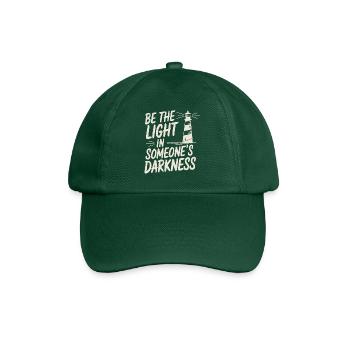 Dicton de motivation phare - Pensée positive - Casquette classique - vert bouteille - Devant