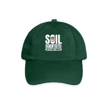 Soil Scientist Were Dirty Minded Agricultural - Baseball Cap - bottle green - Front