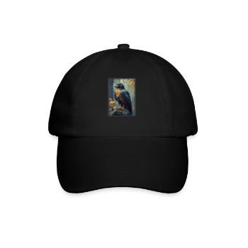 Faucon Faucon - Casquette classique - noir/noir - Devant