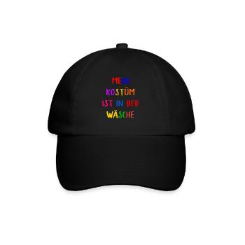 Costume de Carnaval Cadeau Femme Carnaval Carnaval - Casquette classique - noir/noir - Devant