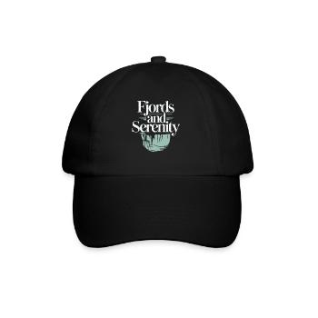 Scandinavian Aesthetics, Nordic - Baseball Cap - black/black - Front