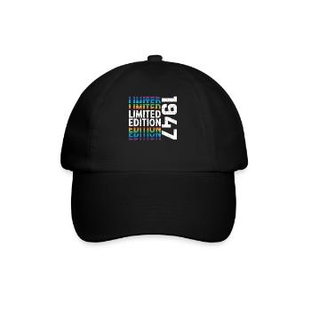 Limited Edition 1947 - Baseball Cap - black/black - Front