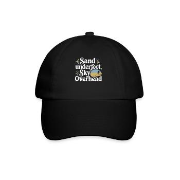 Desert wanderers, rugged trails and dry - Baseball Cap - black/black - Front