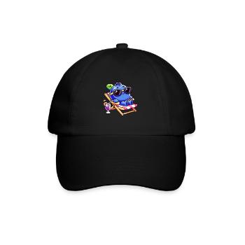blueberry whisperer, blueberry - Baseballkappe - Schwarz/Schwarz - Vorne