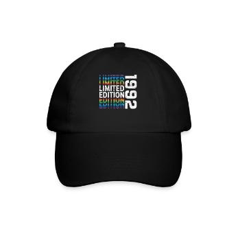 Limited Edition 1992 - Baseballkappe - Schwarz/Schwarz - Vorne