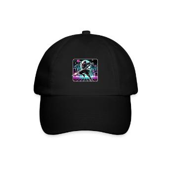 Ninja Samurai Anime Gamer Sci-Fi Futuristic manga - Baseball Cap - black/black - Front