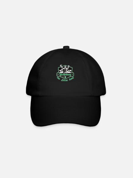 Wolfsburg ein Leben Lang No II - Baseballkappe - Schwarz/Schwarz
