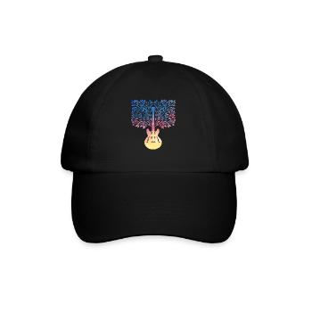 Yggdrasil Natur Musiker Baum Des Lebens - Baseballkappe - Schwarz/Schwarz - Vorne