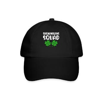 Shenanigans Squad - Baseballkappe - Schwarz/Schwarz - Vorne