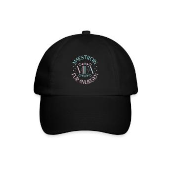 MFA Maestroin Medical Assistant - Baseball Cap - black/black - Front