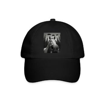 OVNI Cheval Drôle - Casquette classique - noir/noir - Devant