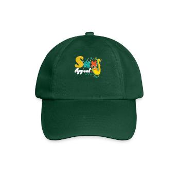 Saxophones Pun Sax Appeal - Casquette classique - vert bouteille - Devant