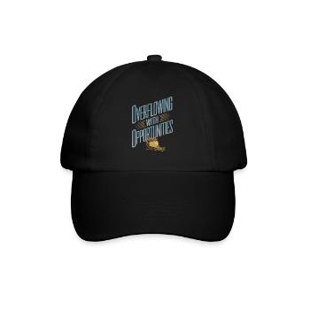 Manifesting Abundance with Possibilities - Baseball Cap - black/black - Front