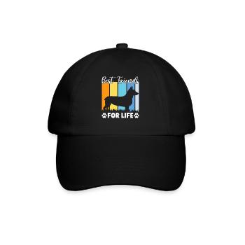 Corgi Gifts for Corgi Lovers - Baseball Cap - black/black - Front