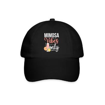 Brunch Culture Bottomless Mimosa Lovers - Baseball Cap - black/black - Front