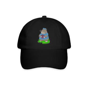 Mole Bowling Bowling Ball - Baseball Cap - black/black - Front