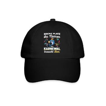 confettis carnaval carnaval design amusant - Casquette classique - noir/noir - Devant