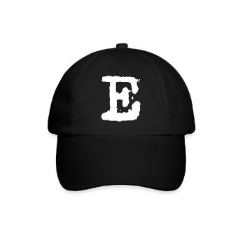 E - Baseball Cap - black/black - Front