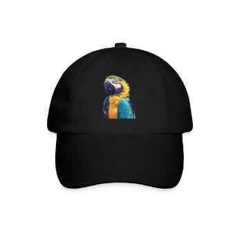 Macaw's Era - Baseball Cap - black/black - Front