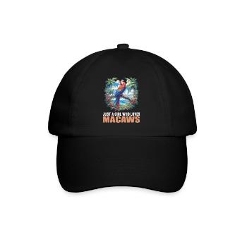 Macaw's Era - Baseball Cap - black/black - Front