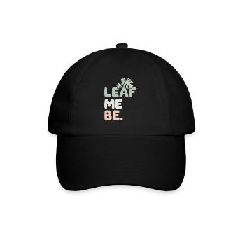 Plant Collector for Houseplant Collectors in the - Baseball Cap - black/black - Front