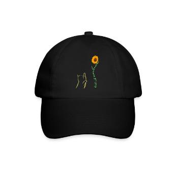 Meilleure maman chat de tous les temps - Casquette classique - noir/noir - Devant