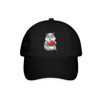 Hamster Pastèque - Casquette classique - noir/noir - Devant