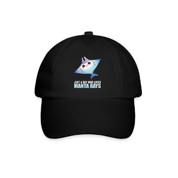 Raies manta Raies manta - Casquette classique - noir/noir - Devant