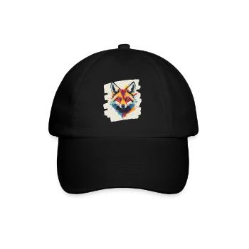 Renard - Casquette classique - noir/noir - Devant