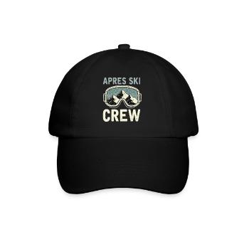 Équipage après-ski - Casquette classique - noir/noir - Devant