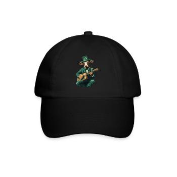 Kuh - Baseballkappe - Schwarz/Schwarz - Vorne