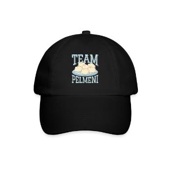 Team Pelmeni Russian Cuisine Chef - Baseball Cap - black/black - Front
