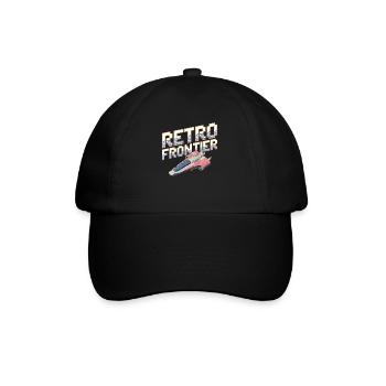 Spieler Mit Weltraumthemen Cosmic Gaming Sci-fi - Baseballkappe - Schwarz/Schwarz - Vorne