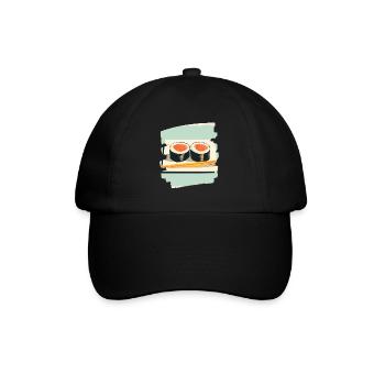 Sushi - Casquette classique - noir/noir - Devant