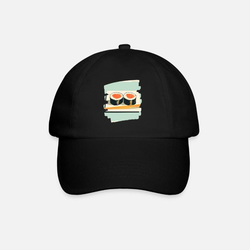 Sushi - Casquette classique - noir/noir
