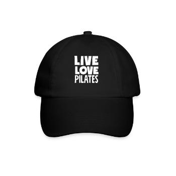 Pilates Life Équilibre amoureux - Casquette classique - noir/noir - Devant