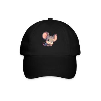 Mice Mouse - Baseball Cap - black/black - Front