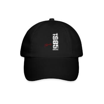 Février 1985 Vintage Né Anniversaire Rétro - Casquette classique - noir/noir - Devant