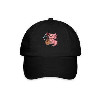 Mandolin, because normal guitars are boring - Baseball Cap - black/black - Front