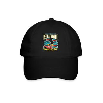 Transplant Surgery Precision Parts Health Worker - Baseball Cap - black/black - Front