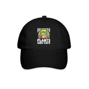 Jardinage Horticulture Jardinier - Casquette classique - noir/noir - Devant