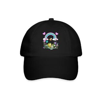 Grenouille Grenouilles Enfants Enfant - Casquette classique - noir/noir - Devant