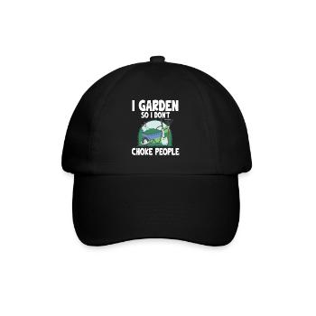 Jardinage Horticulture Jardinier - Casquette classique - noir/noir - Devant