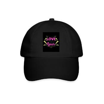 Nouvel An 6 - Casquette classique - noir/noir - Devant