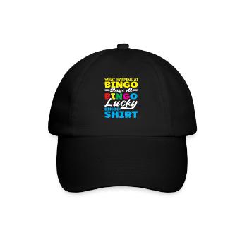 Joueurs de bingo Que se passe-t-il au bingo ? - Casquette classique - noir/noir - Devant