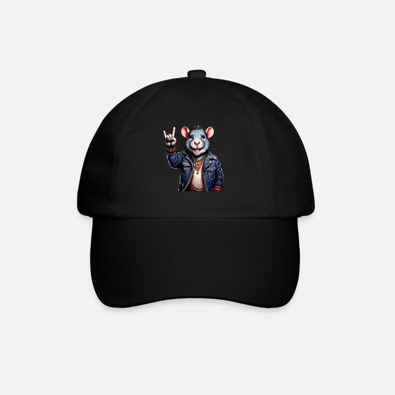 RAT - Casquette classique - noir/noir