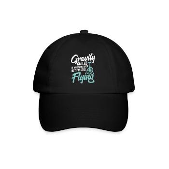 La Gravity l’a rappelé, mais je suis toujours - Casquette classique - noir/noir - Devant